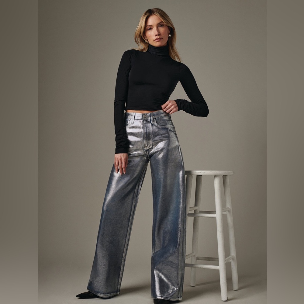 $300‎ Joe's jeans THE MIA HIGH RISE WIDE LEG 24